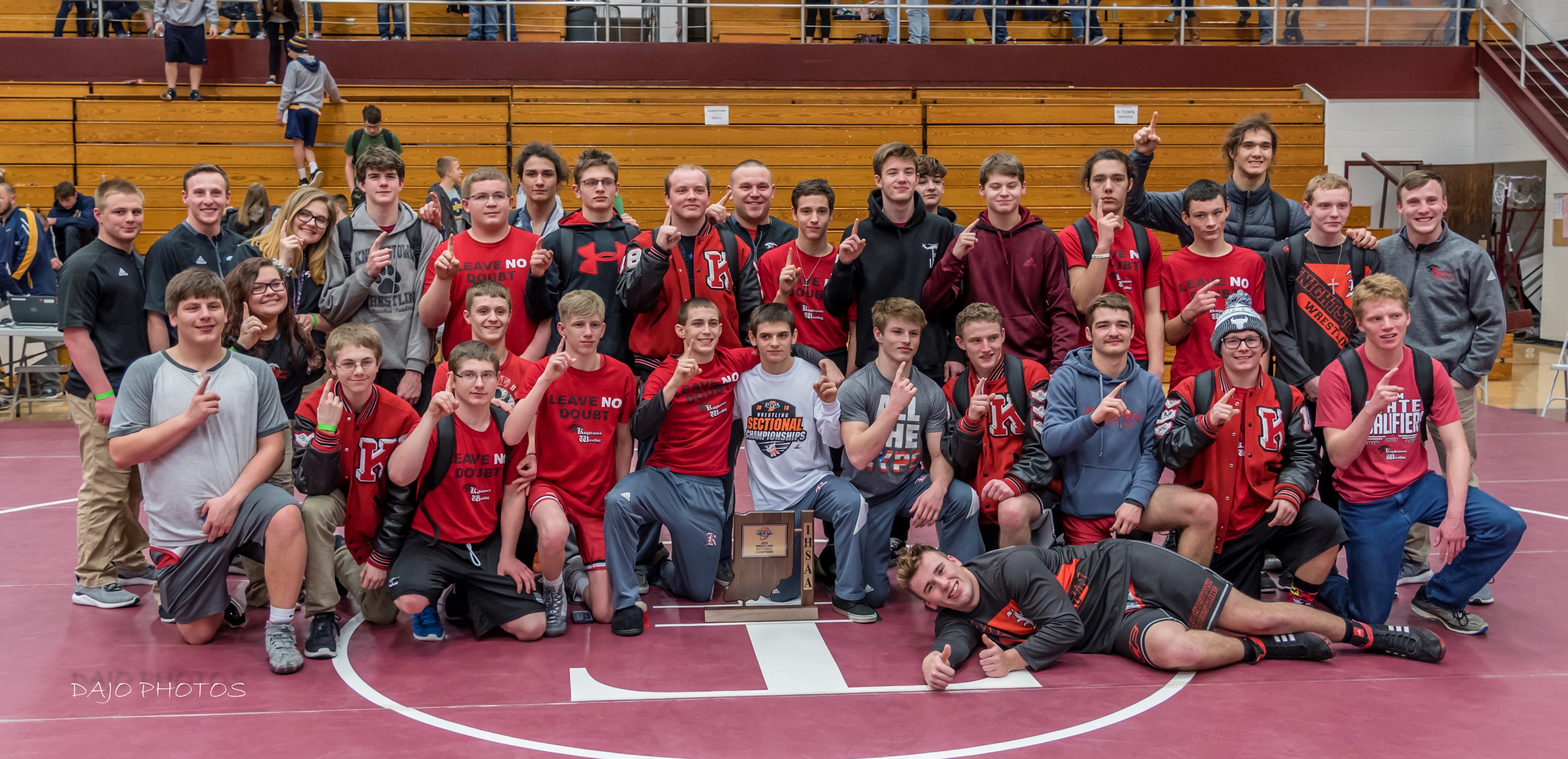 Panthers Win Wrestling Sectional – Press Room Pass